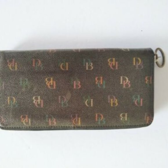 Dooney and Bourke Signature Large Wallet Fashion - Picture 2 of 10